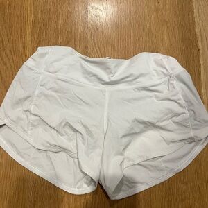 lululemon athletica White Athletic Shorts